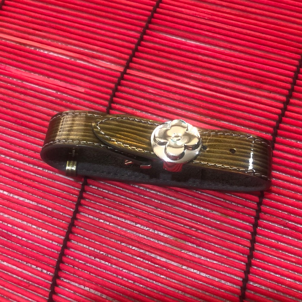 Louis Vuitton Leather Bracelet